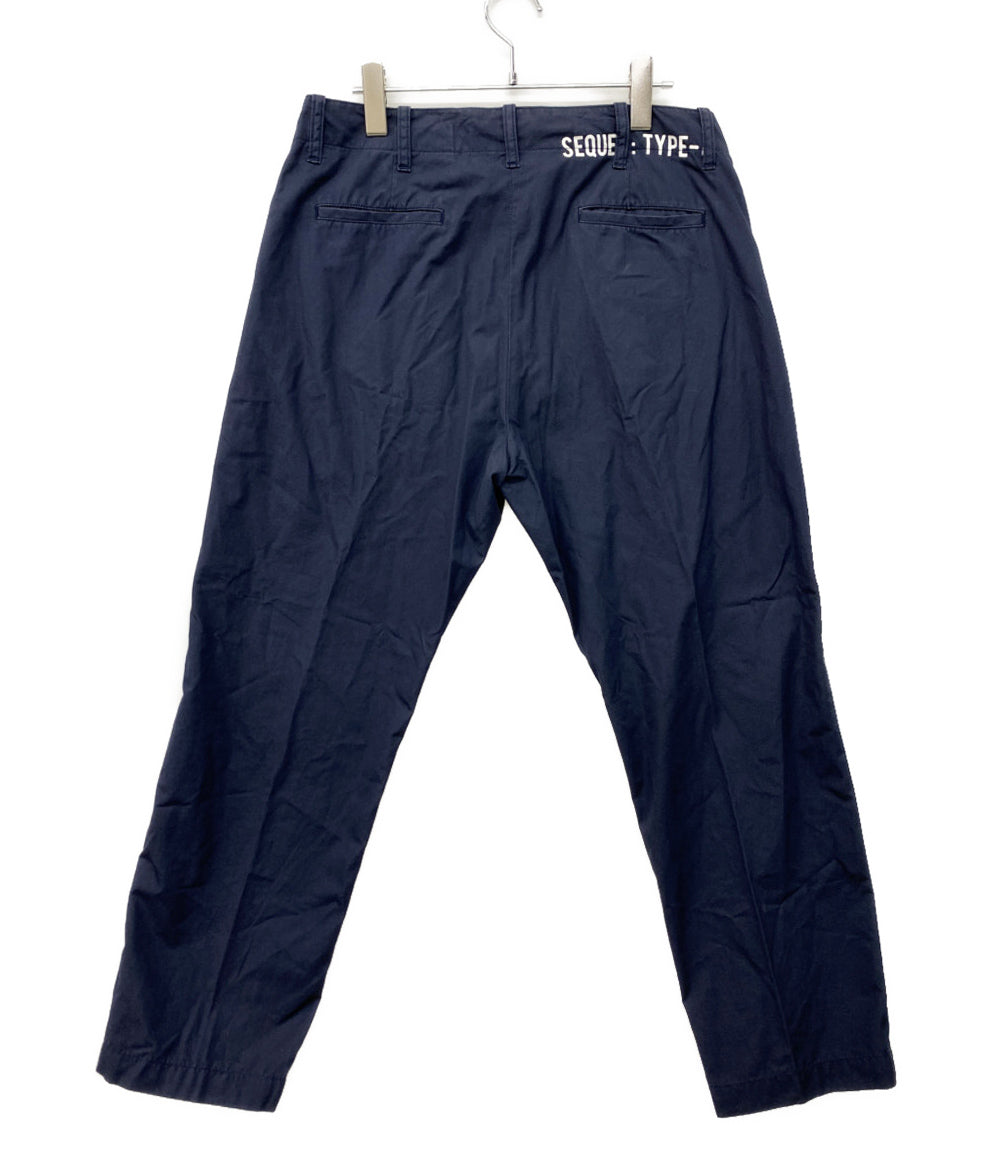 SEQUEL シークエル パンツ TYPE-F ネイビー メンズ SIZE M