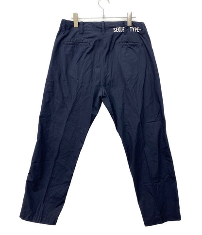 SEQUEL シークエル パンツ TYPE-F ネイビー メンズ SIZE M