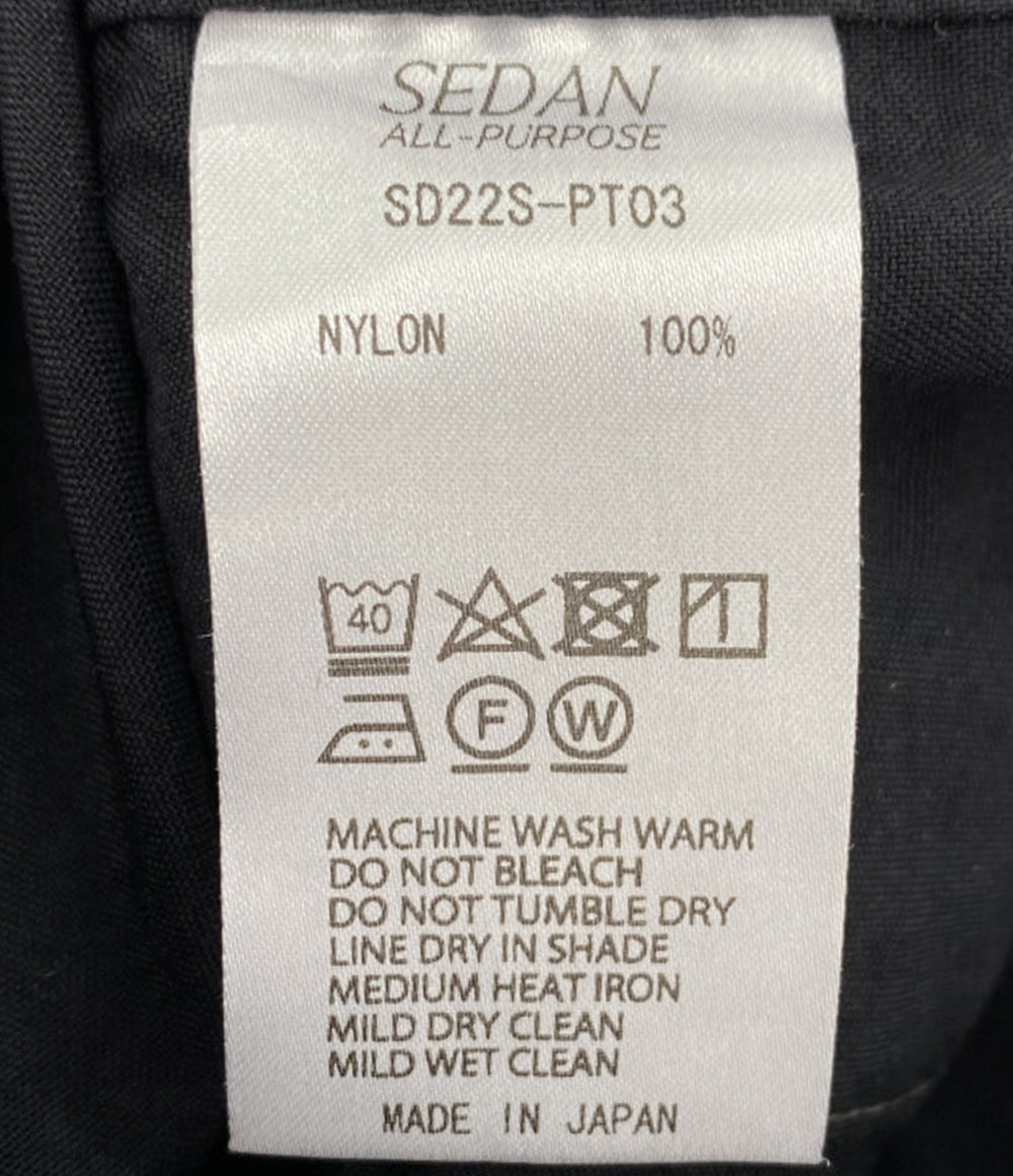 SEDAN ALL-PURPOSE セダンオールパーパス パンツ ナイロン ブラック メンズ SIZE XL