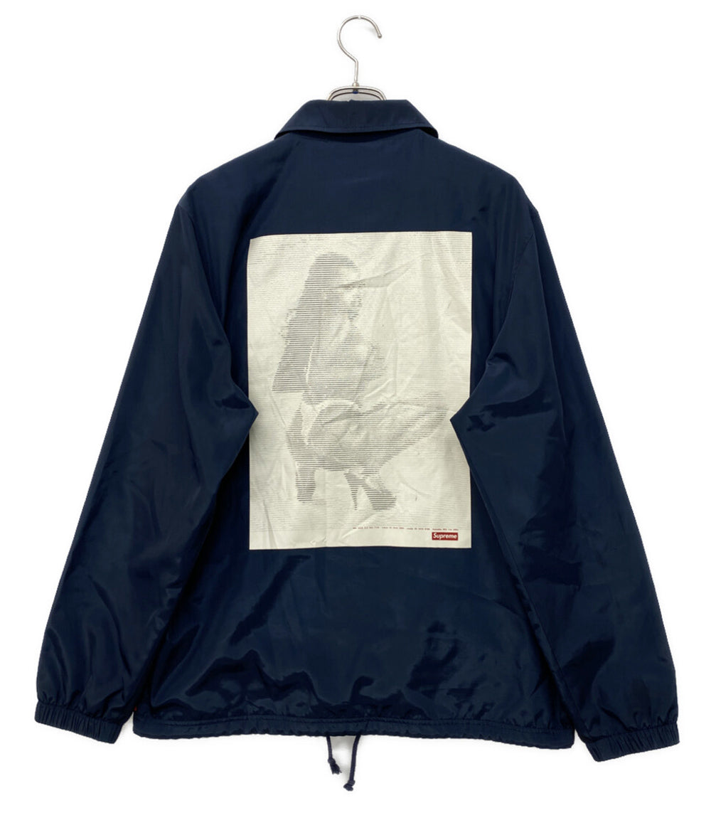 Supreme ジャケット digi coaches jacket 17SS ネイビー メンズ SIZE L シュプリーム