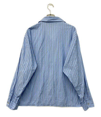 NEIGHBORHOOD 長袖シャツ STRIPE WORK SHIRT LS 242TSNH-SHM02 メンズ SIZE L ネイバーフッド