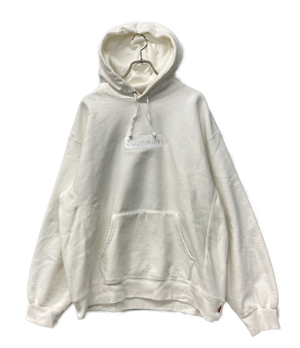 Supreme スウェットパーカー BOX LOGO HOODIE WHITE 23AW メンズ SIZE XL シュプリーム