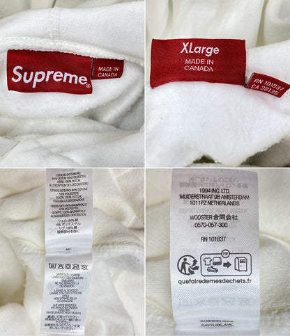 Supreme スウェットパーカー BOX LOGO HOODIE WHITE 23AW メンズ SIZE XL シュプリーム