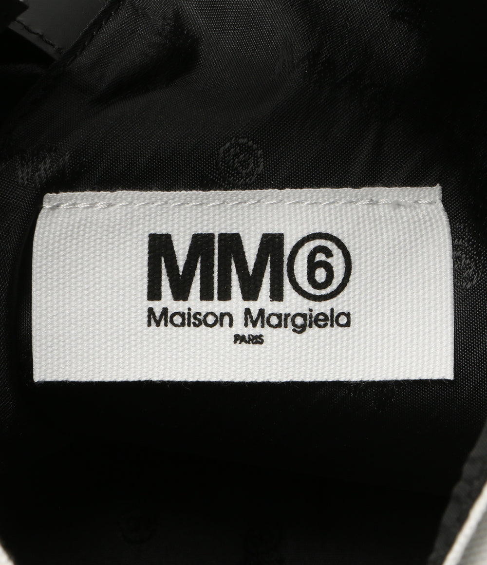 美品 MM6 ハンドバッグ ジャパニーズ トライアングル ホワイト レディース エムエムシックス