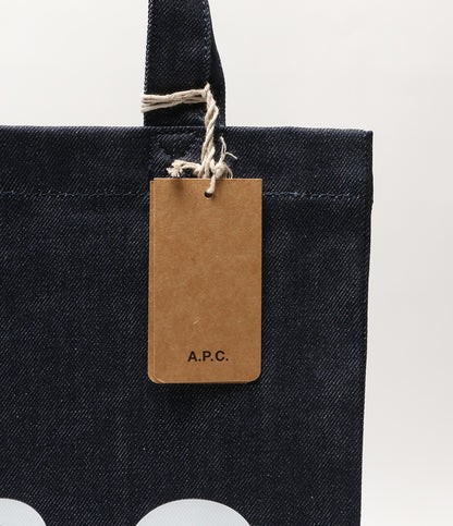 アーペーセー 美品 トートバッグ TOTE INDIGO      レディース   A・P・C