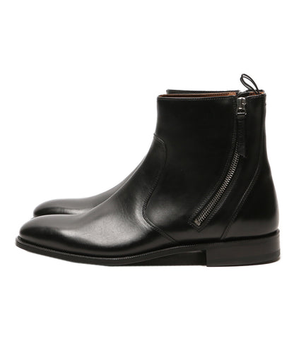 美品 GIVENCHY ブーツ BM08301 CALF ZIP ブラック レザー ショート メンズ SIZE 41 ジバンシィ