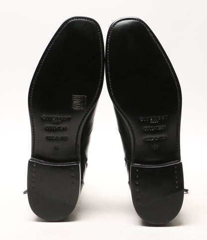 美品 GIVENCHY ブーツ BM08301 CALF ZIP ブラック レザー ショート メンズ SIZE 41 ジバンシィ
