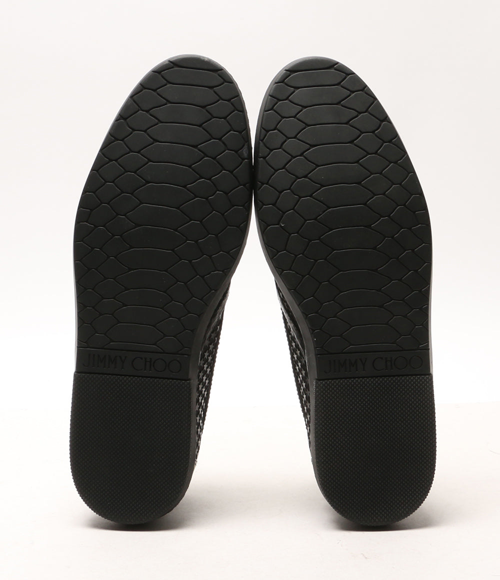 美品 JIMMY CHOO GROVE ラバースタースリッポン メンズ SIZE 44 ジミーチュウ