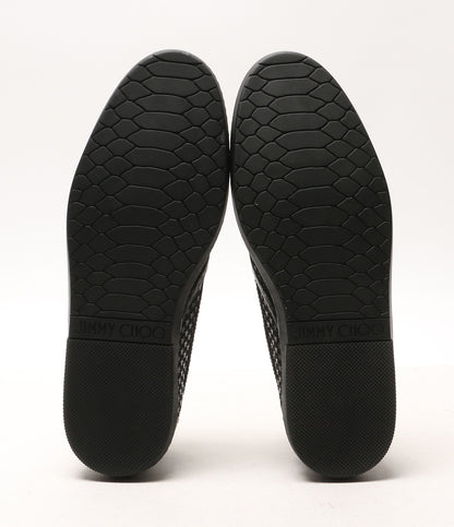 美品 JIMMY CHOO GROVE ラバースタースリッポン メンズ SIZE 44 ジミーチュウ