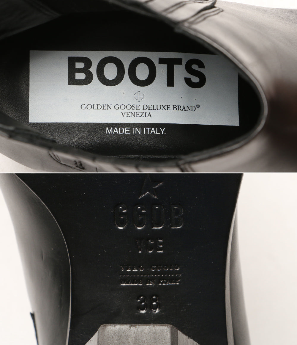 美品 GOLDEN GOOSE ブーツ G33WS939-BOOT SUNSET レディース SIZE 38 ゴールデングース