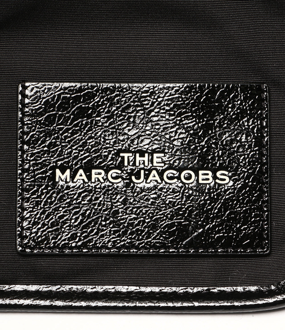 美品 MARC JACOBS トートバッグ クリンクルレザー ストラップ付 レディース マークジェイコブス