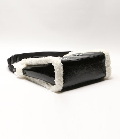 美品 MARC JACOBS トートバッグ クリンクルレザー ストラップ付 レディース マークジェイコブス