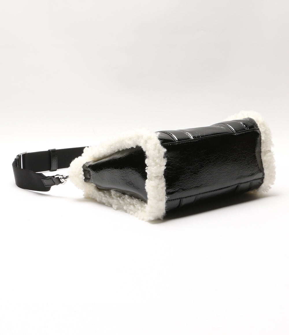美品 MARC JACOBS トートバッグ クリンクルレザー H071L01RE21-005 レディース マークジェイコブス