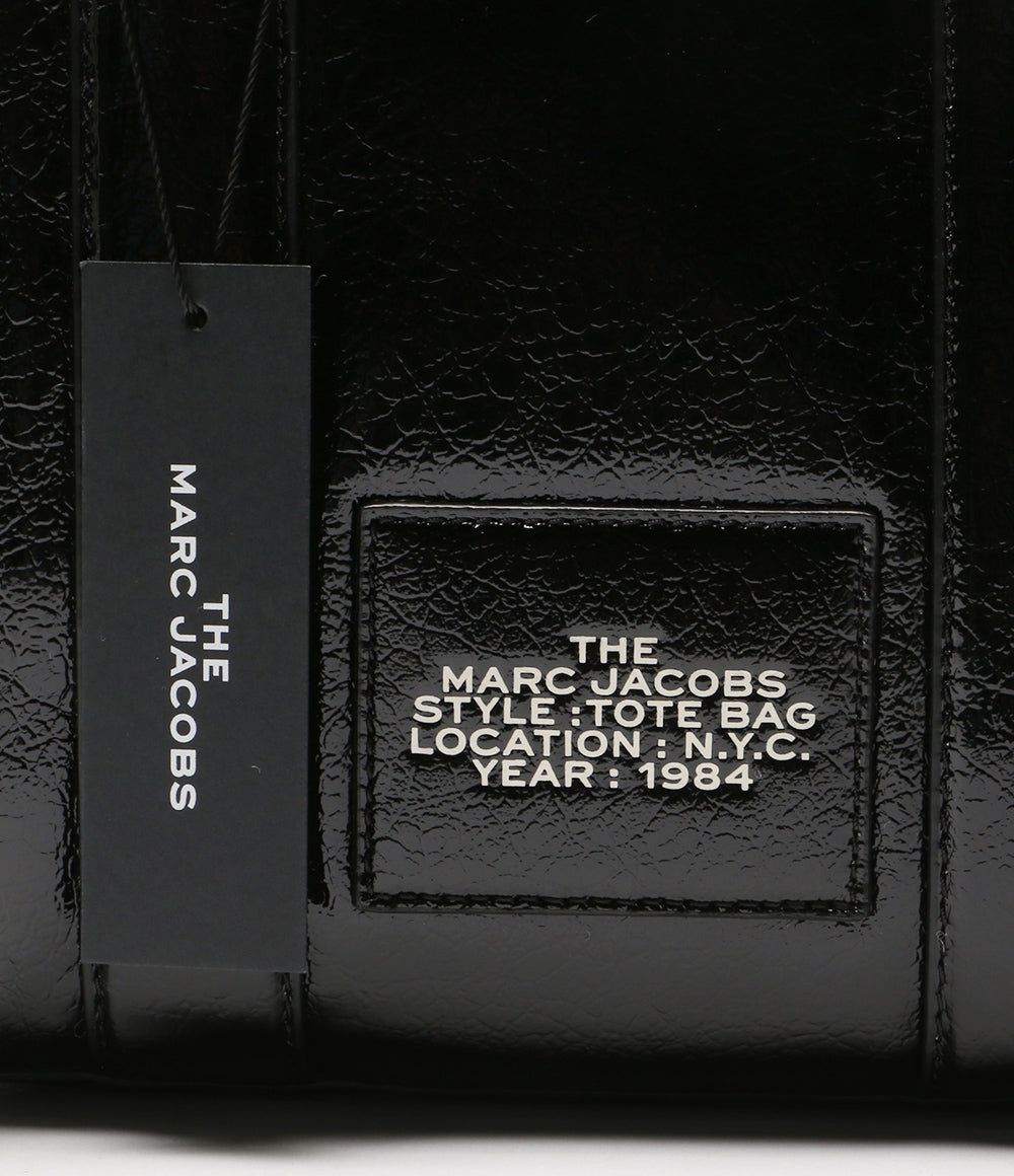 美品 MARC JACOBS トートバッグ クリンクルレザー H071L01RE21-005 レディース マークジェイコブス