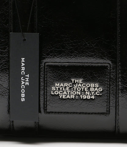 美品 MARC JACOBS トートバッグ クリンクルレザー H071L01RE21-005 レディース マークジェイコブス