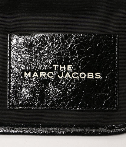 美品 MARC JACOBS トートバッグ クリンクルレザー ストラップ付 レディース マークジェイコブス
