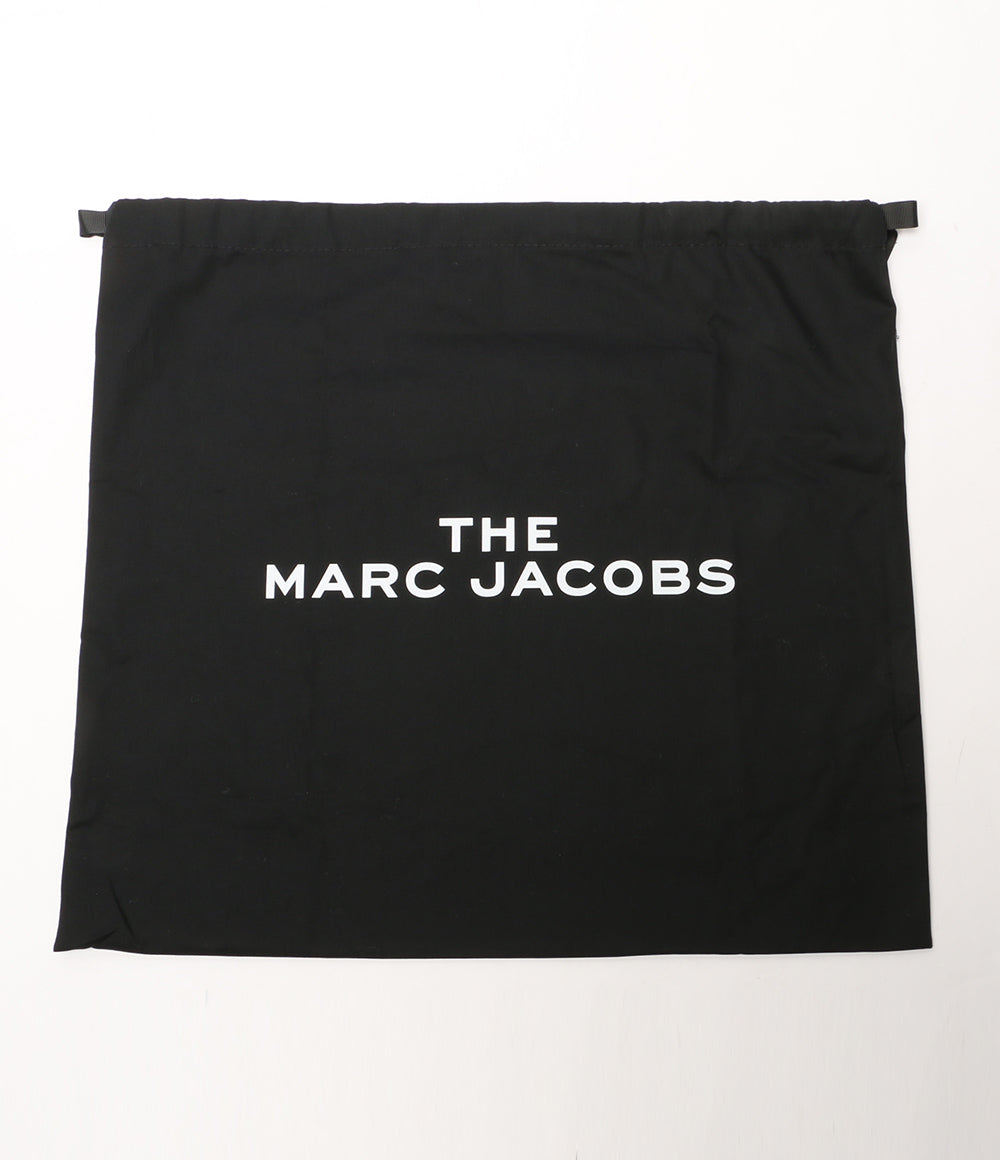 美品 MARC JACOBS トートバッグ クリンクルレザー ストラップ付 レディース マークジェイコブス