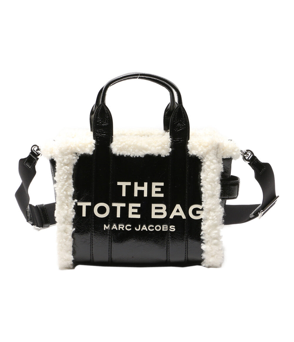 美品 MARC JACOBS トートバッグ クリンクルレザー トート レディース マークジェイコブス