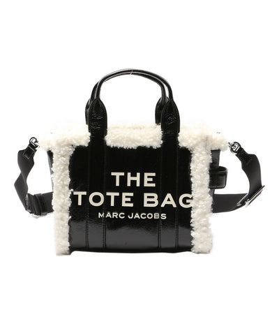 美品 MARC JACOBS トートバッグ クリンクルレザー トート レディース マークジェイコブス