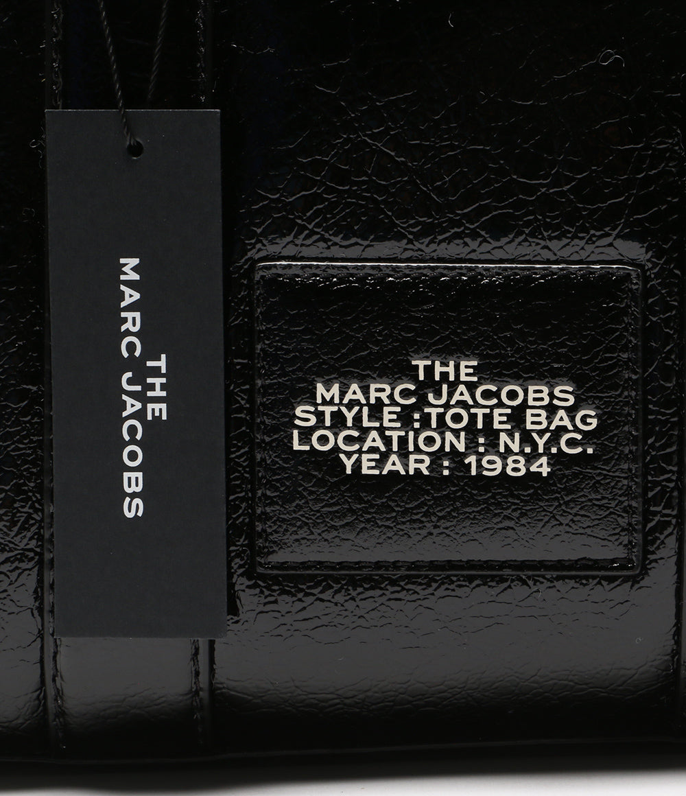 美品 MARC JACOBS トートバッグ クリンクルレザー トート レディース マークジェイコブス
