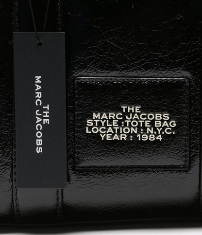 美品 MARC JACOBS トートバッグ クリンクルレザー トート レディース マークジェイコブス