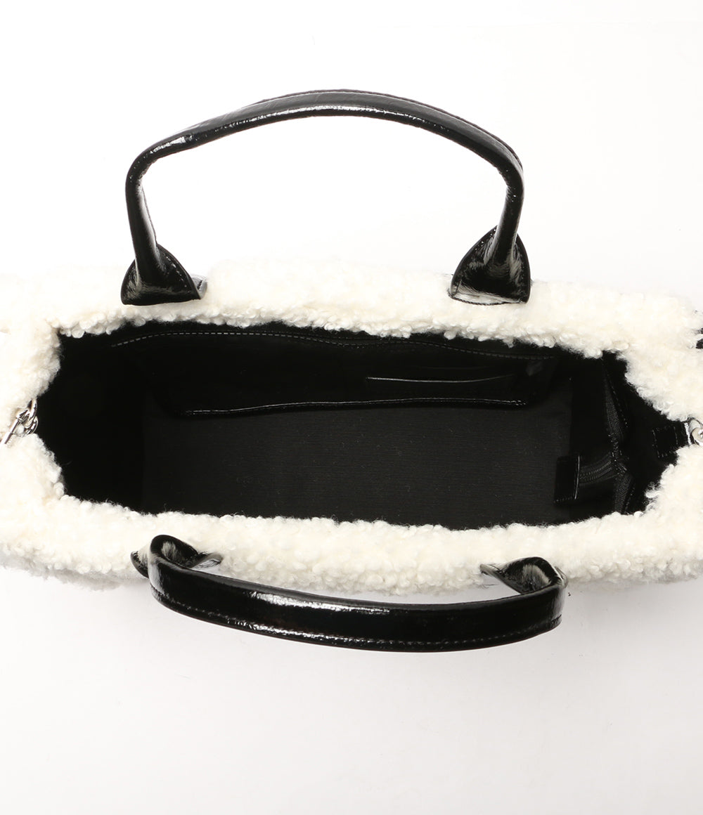 美品 MARC JACOBS トートバッグ クリンクルレザー ストラップ付 レディース マークジェイコブス