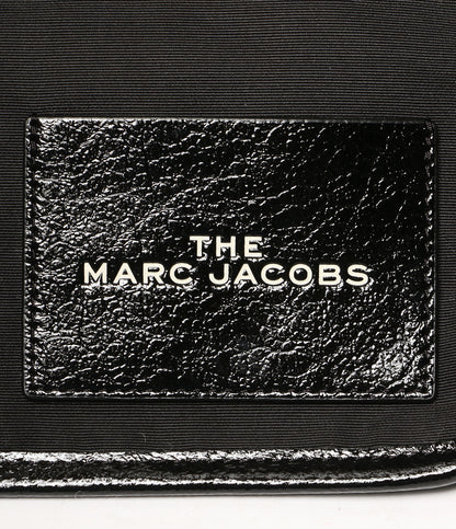 美品 MARC JACOBS トートバッグ クリンクルレザー ストラップ付 レディース マークジェイコブス