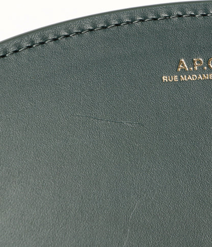 A.P.C. ショルダーバッグ sac demi lune mini PXAWV-F61392 KAG レディース アーペーセー