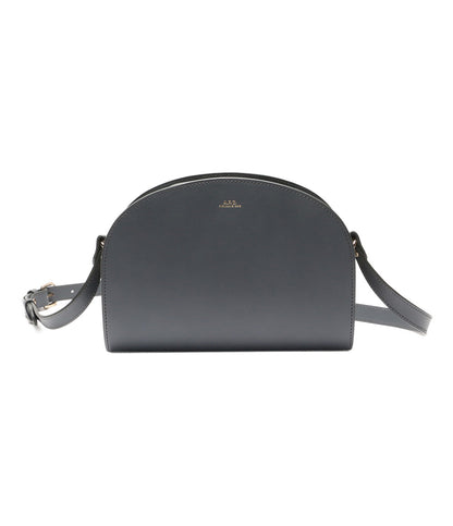 美品 A.P.C. ショルダーバッグ sac demi lune PXAWV F61048 LAH レディース アーペーセー