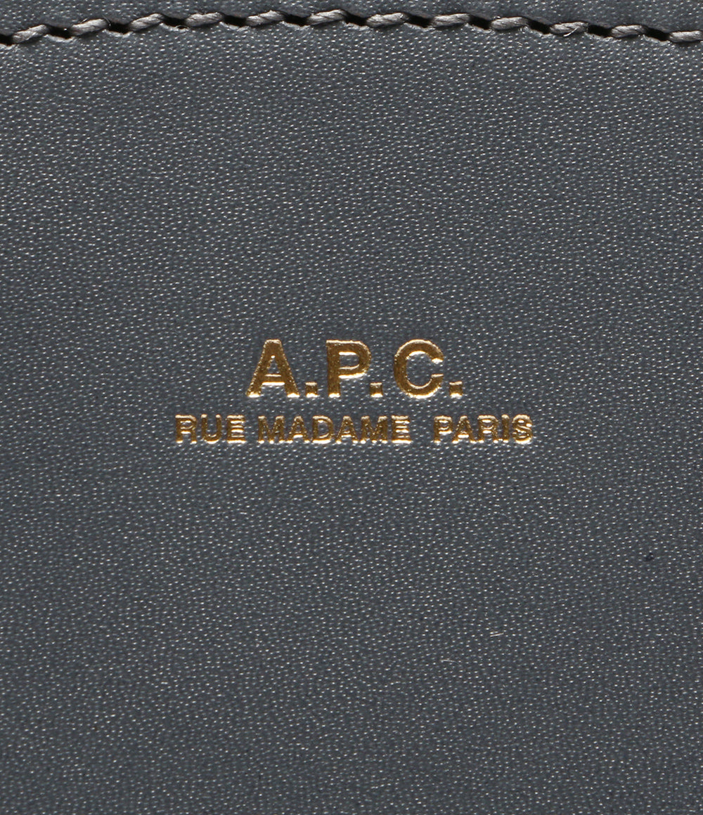 美品 A.P.C. ショルダーバッグ sac demi lune PXAWV F61048 LAH レディース アーペーセー