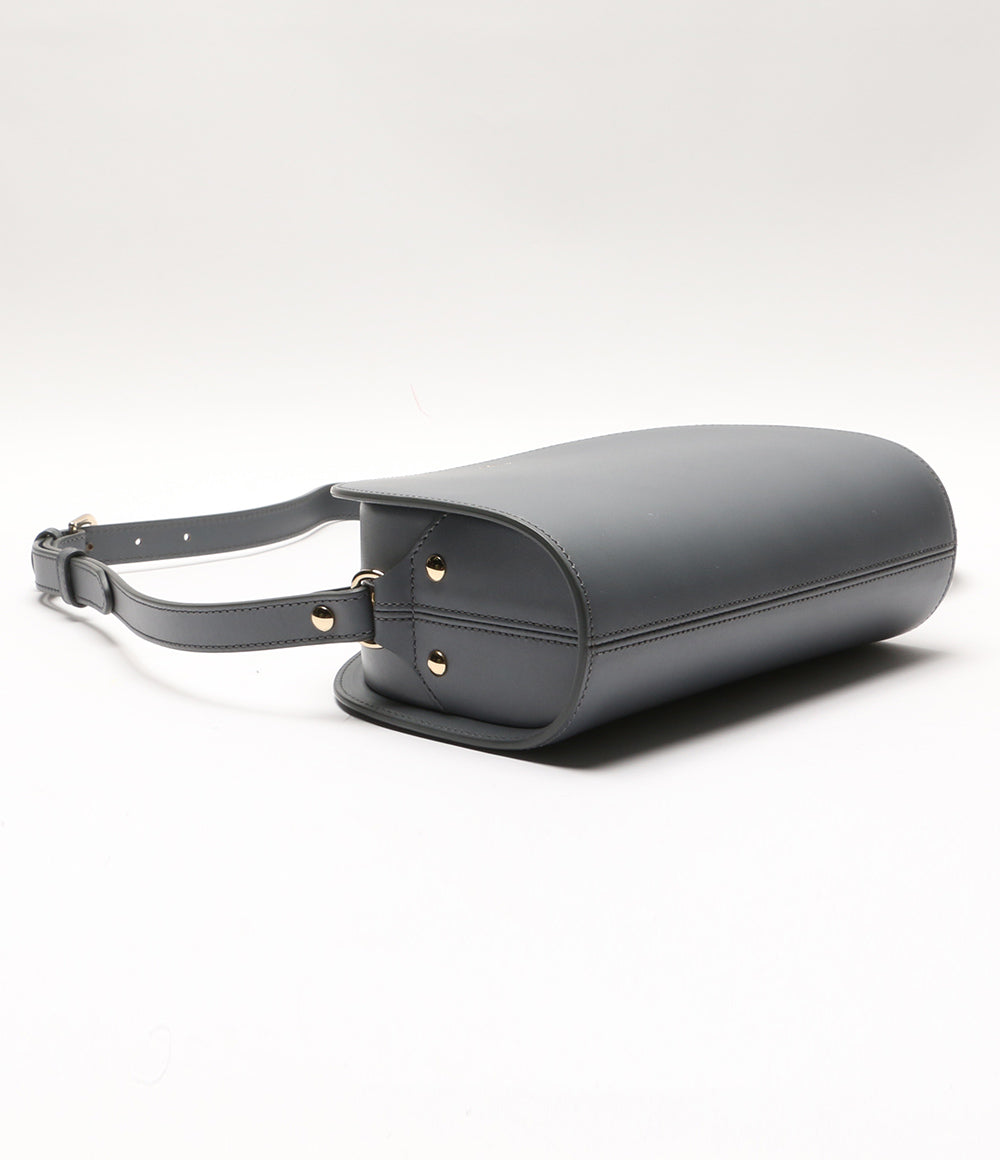 美品 A.P.C. ショルダーバッグ sac demi lune PXAWV F61048 LAH レディース アーペーセー