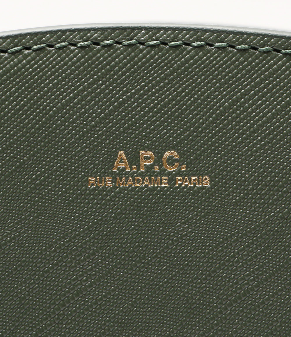 美品 A.P.C. ショルダーバッグ sac demi lune PXBJQ-F61048 KAA レディース アーペーセー