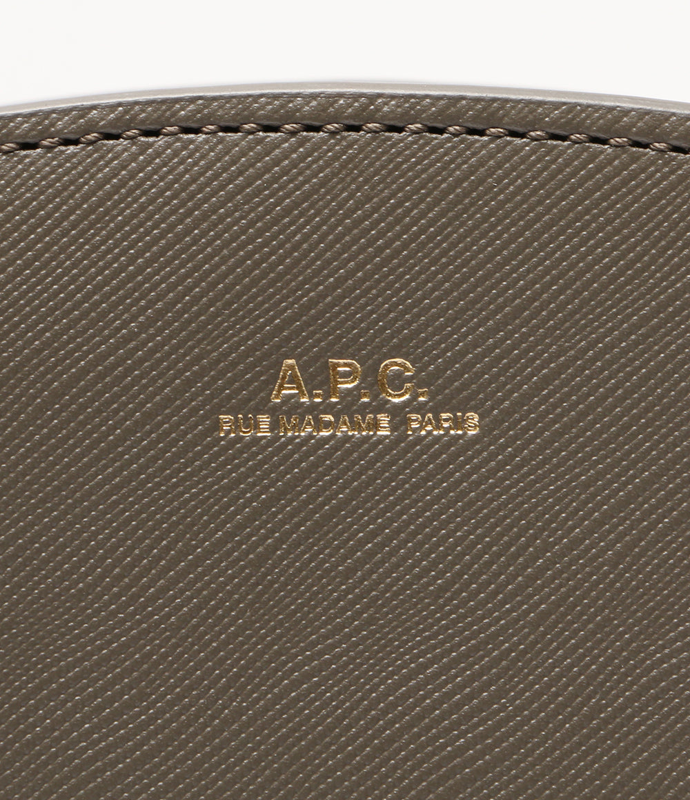 美品 A.P.C. ショルダーバッグ sac demi lune PXBJQ-F61048 LAA レディース アーペーセー