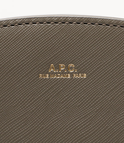 美品 A.P.C. ショルダーバッグ sac demi lune PXBJQ-F61048 LAA レディース アーペーセー