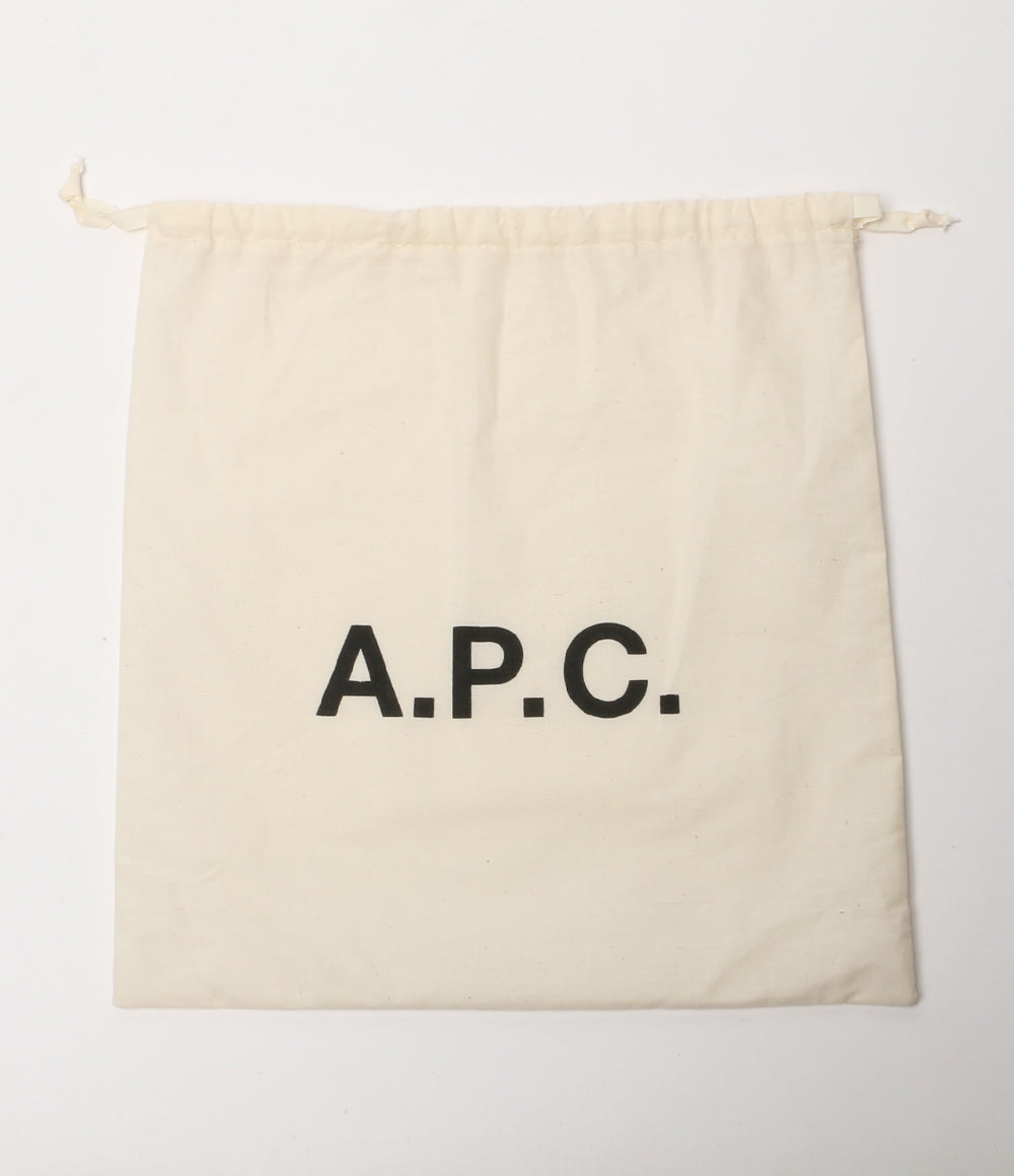 美品 A.P.C. ショルダーバッグ sac demi lune PXBJQ-F61048 LAA レディース アーペーセー