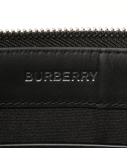 美品 BURBERRY セカンドバッグ 8022559 ロゴグラフィック ジップポーチ メンズ バーバリー