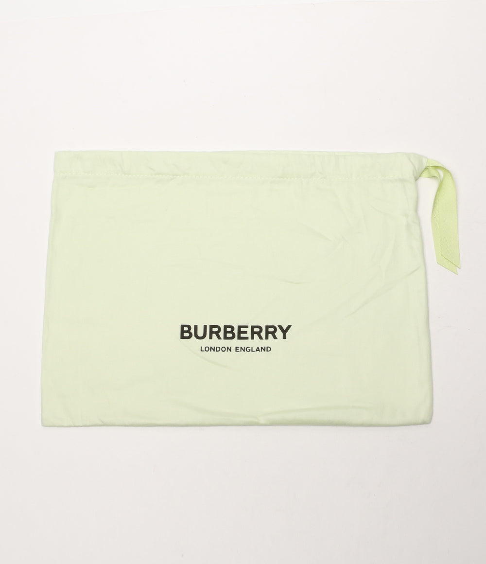 美品 BURBERRY セカンドバッグ 8022559 ロゴグラフィック ジップポーチ メンズ バーバリー