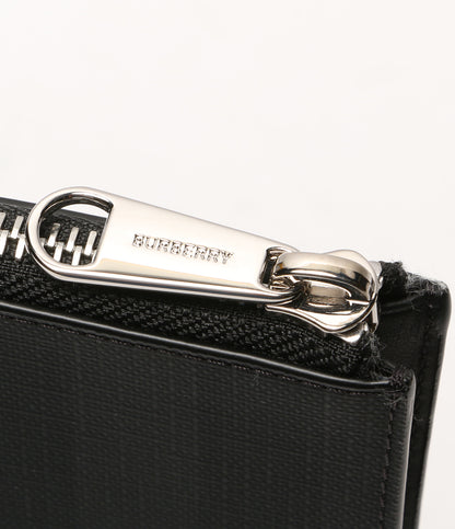 バーバリー 美品 セカンドバッグ 8022559 ロゴグラフィック ジップポーチ メンズ BURBERRY