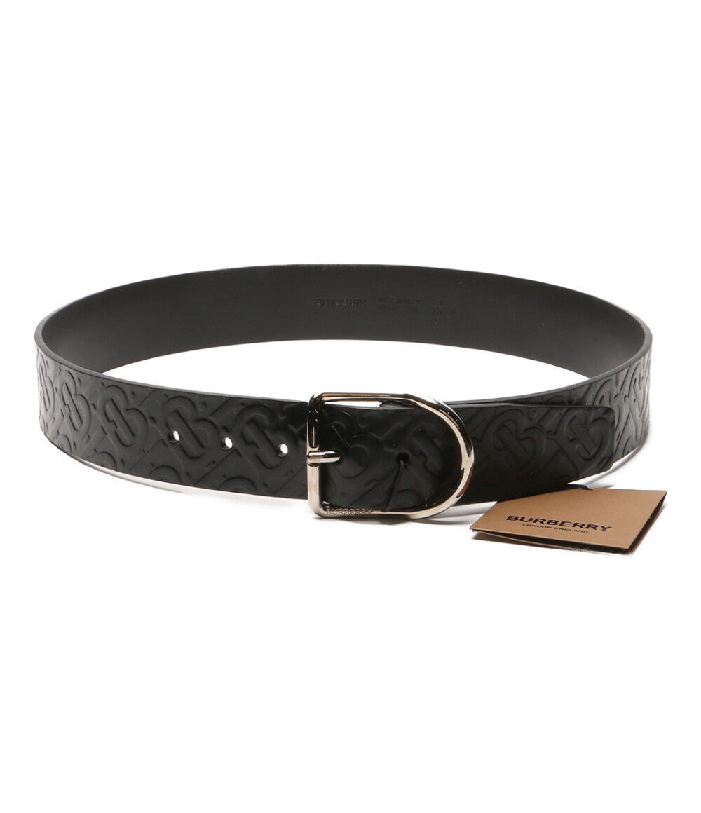 バーバリー 美品 レザーベルト 19SS 8015994 1006 メンズ SIZE 85 BURBERRY