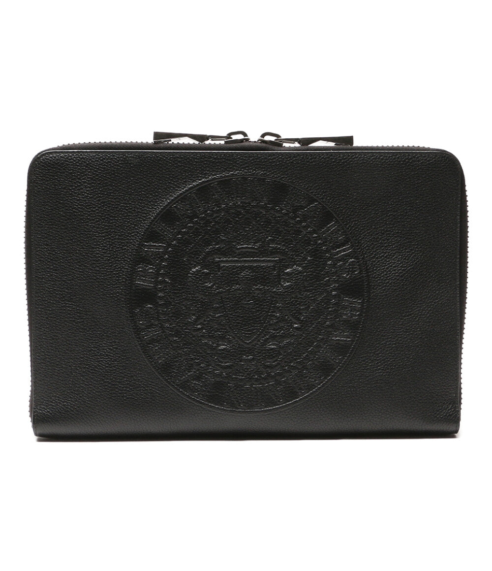 バルマン 美品 セカンドバッグ RM1M000LMZM レザー クラッチバッグ