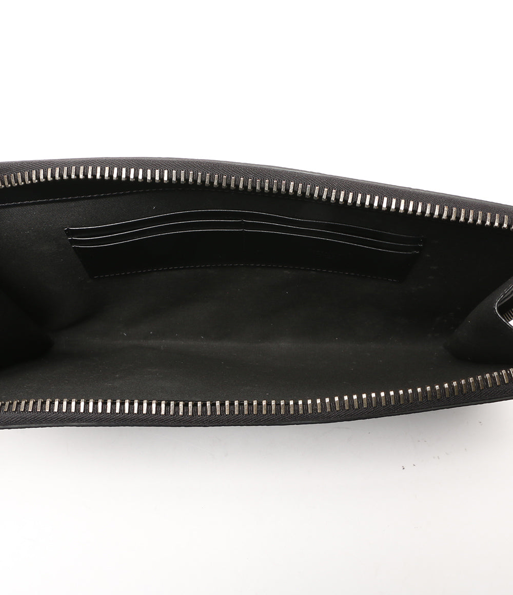 美品 BALMAIN セカンドバッグ RM1M000LMZM レザー クラッチバッグ メンズ バルマン