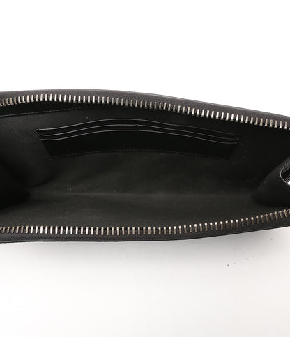 美品 BALMAIN セカンドバッグ RM1M000LMZM レザー クラッチバッグ メンズ バルマン