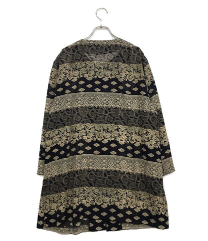 ジャンポールゴルチエフェム シャツ 総柄 ノーカラー レディース SIZE - Jean Paul GAULTIER FEMME