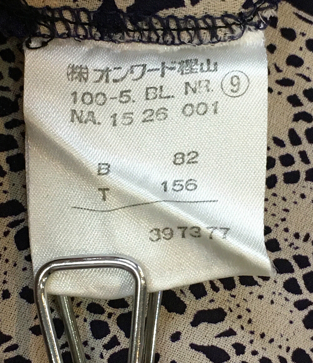 ジャンポールゴルチエフェム シャツ 総柄 ノーカラー レディース SIZE - Jean Paul GAULTIER FEMME