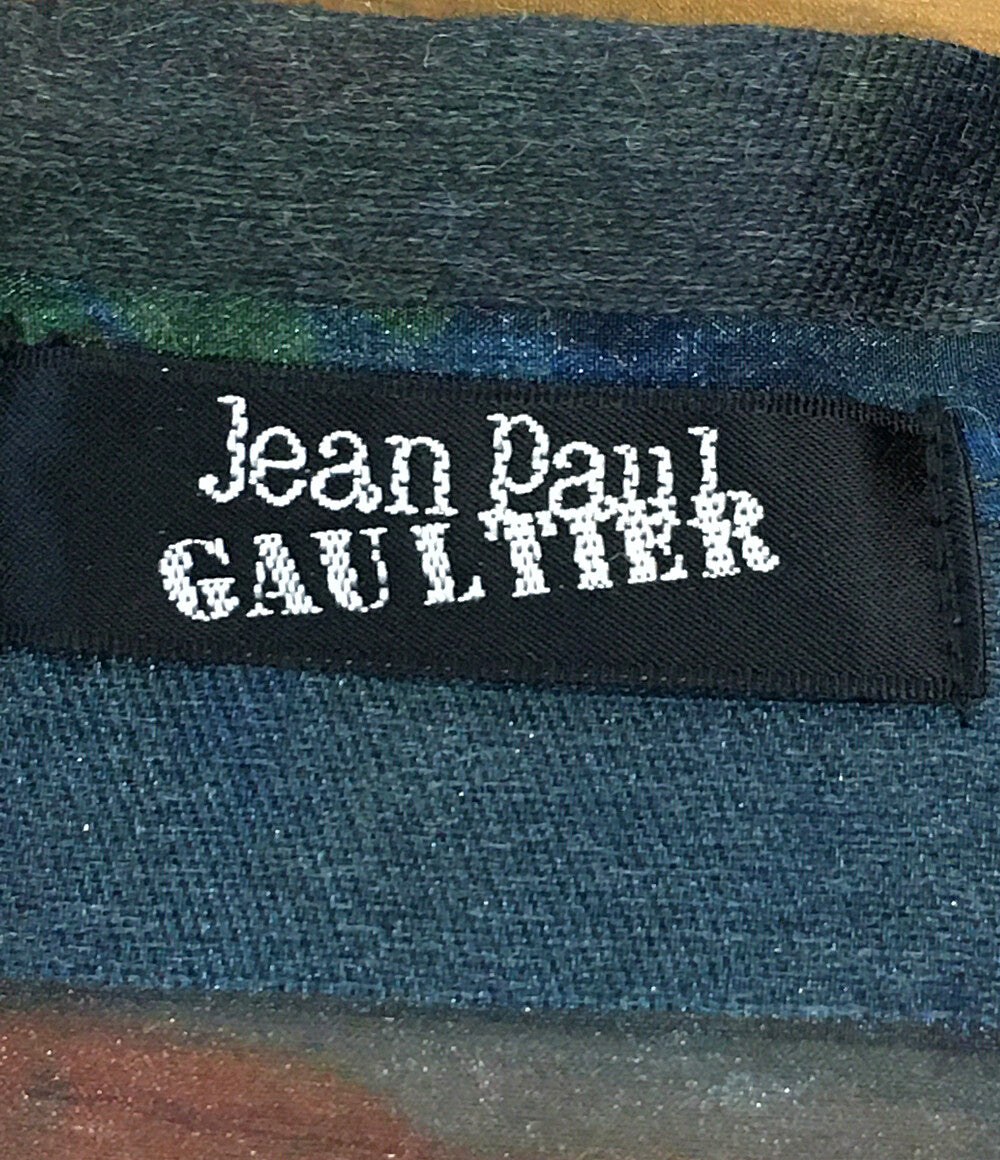 ジャンポール・ゴルチェ ボーダー 斜めストライプ ナイロンジャケット レディース SIZE - Jean Paul GAULTIER