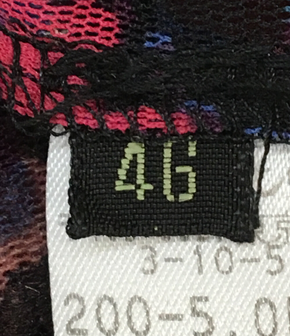 ジャンポールゴルチエオム 長袖シャツ 90s シースルー ドット総柄 メンズ SIZE 46 JEAN PAUL GAULTIER HOMME