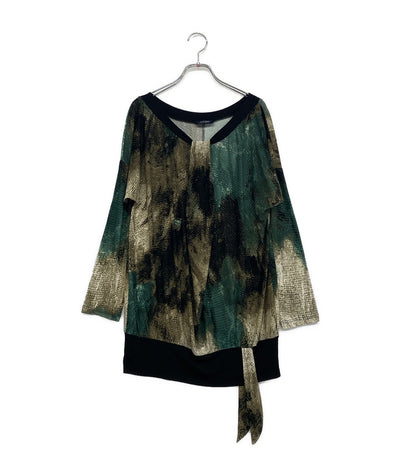 ジャンポール・ゴルチェ カットソー 総柄 オールド C-OS-468 レディース SIZE - Jean Paul GAULTIER