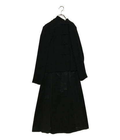 ジャケットワンピース GAULTIER2 チャイナボタン ドッキング ブラック レディース SIZE 40 Jean Paul GAULTIER