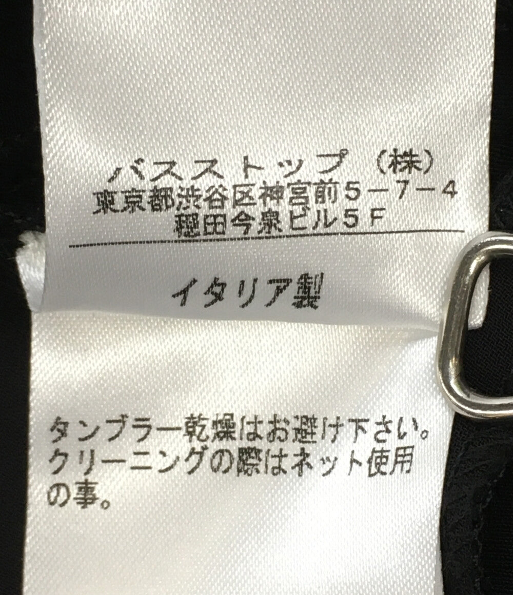 ジャケットワンピース GAULTIER2 チャイナボタン ドッキング ブラック レディース SIZE 40 Jean Paul GAULTIER