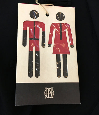 ジャケットワンピース GAULTIER2 チャイナボタン ドッキング ブラック レディース SIZE 40 Jean Paul GAULTIER